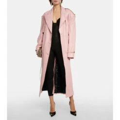 Magda Butrym Leather Trench Coat