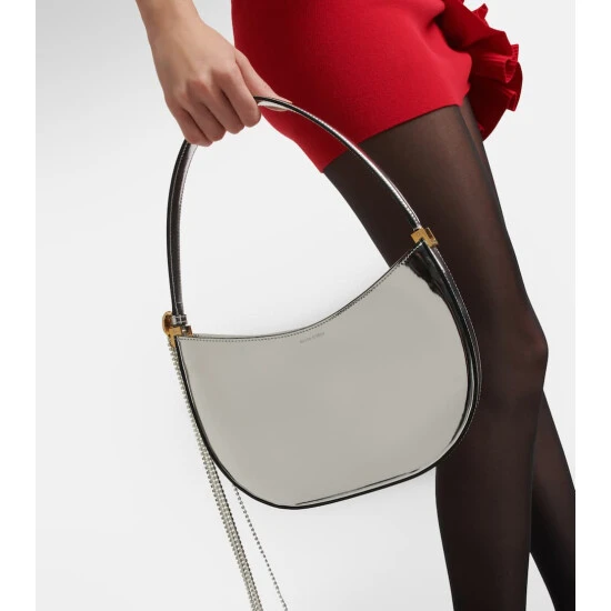 Magda Butrym Vesna Embellished Leather Shoulder Bag - Image 5