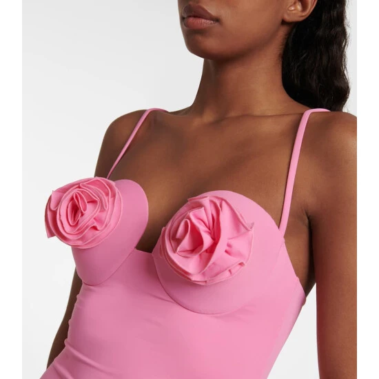 Magda Butrym Floral-embellished Swimsuit - Image 3