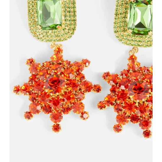 Magda Butrym Crystal-embellished Drop Earrings - Image 3