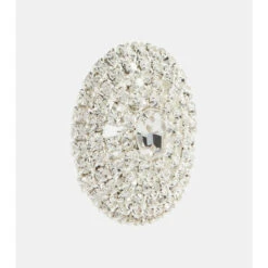 Magda Butrym Embellished Asymmetric Disc Earrings