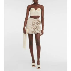 Magda Butrym Corsage-detail High-rise Miniskirt