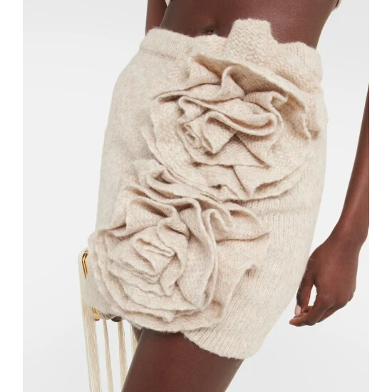 Magda Butrym Corsage-detail High-rise Miniskirt - Image 3