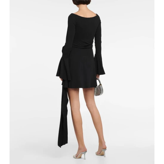 Magda Butrym Off-shoulder Bell-sleeve Minidress - Image 2