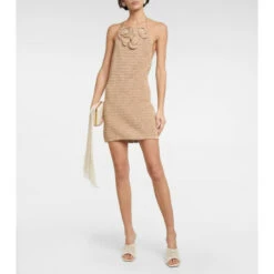 Magda Butrym Crochet Cotton-blend Minidress