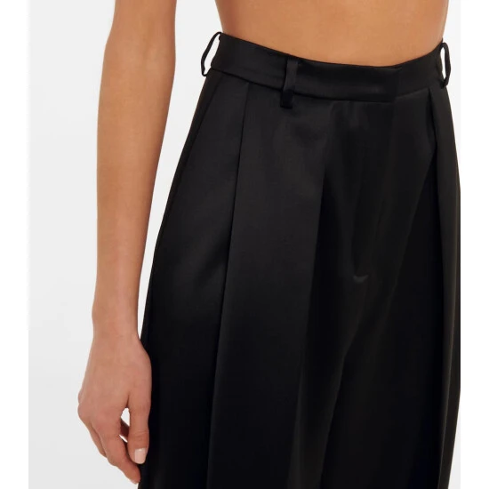 Magda Butrym High-rise Tapered Wool Pants - Image 3