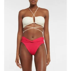 Magda Butrym Halterneck Bikini Top