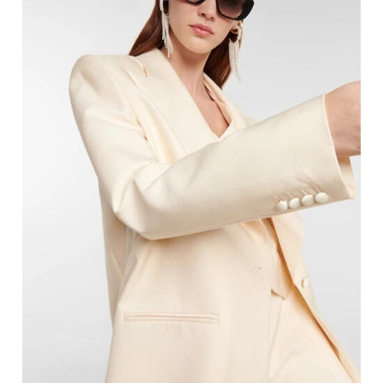 Magda Butrym Silk Blazer - Image 4