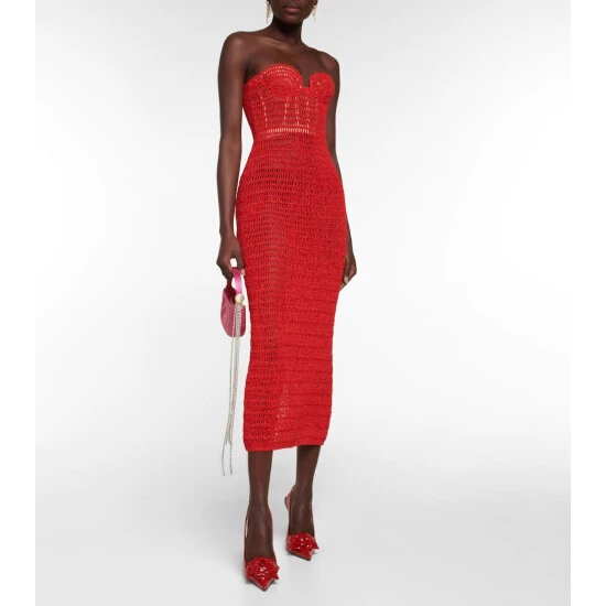 Magda Butrym Knit Midi Dress