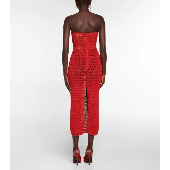 Magda Butrym Knit Midi Dress - Image 2