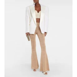 Magda Butrym Oversized Wool And Silk Blazer