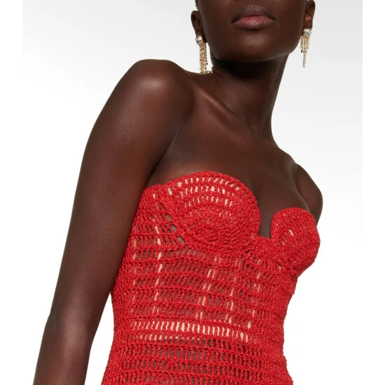 Magda Butrym Knit Midi Dress - Image 3