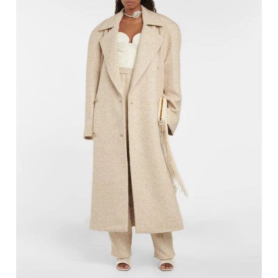 Magda Butrym Double-breasted Wool-blend Coat
