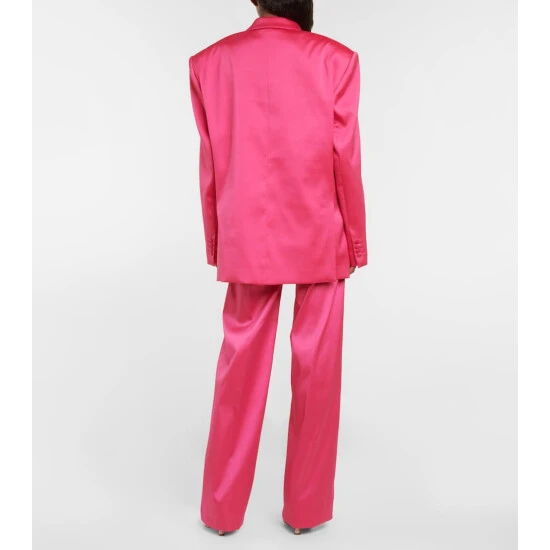 Magda Butrym Double-breasted Satin Blazer - Image 2