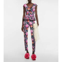 Magda Butrym Leather And Satin Sandals