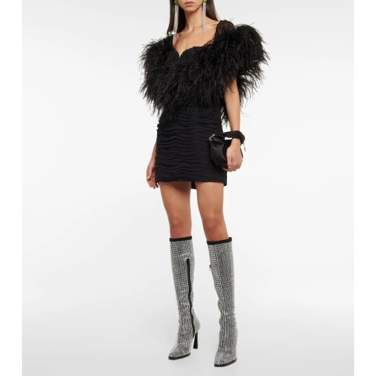 Magda Butrym Embellished Leather Boots