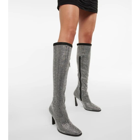 Magda Butrym Embellished Leather Boots - Image 3