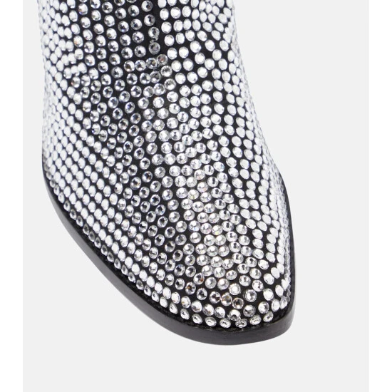 Magda Butrym Embellished Leather Boots - Image 5