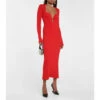 Magda Butrym Cutout Ribbed-knit Midi Dress -Magda Butrym shop unnamed file 593