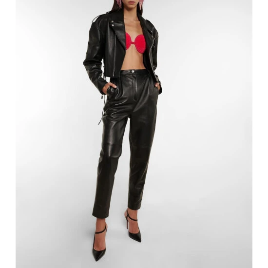 Magda Butrym Strappy Crochet Bra