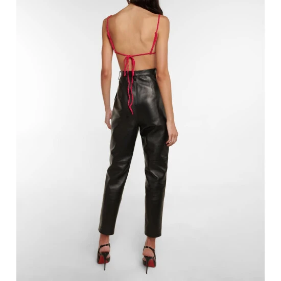 Magda Butrym Strappy Crochet Bra - Image 2