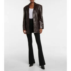 Magda Butrym Leather Blazer