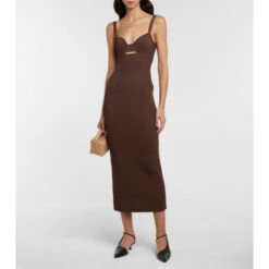 Magda Butrym Ribbed Midi Dress