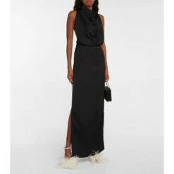 Magda Butrym Feather-embellished Leather And PVC Sandals