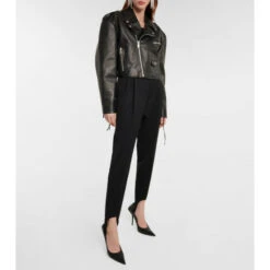 Magda Butrym Wool Twill Stirrup Pants