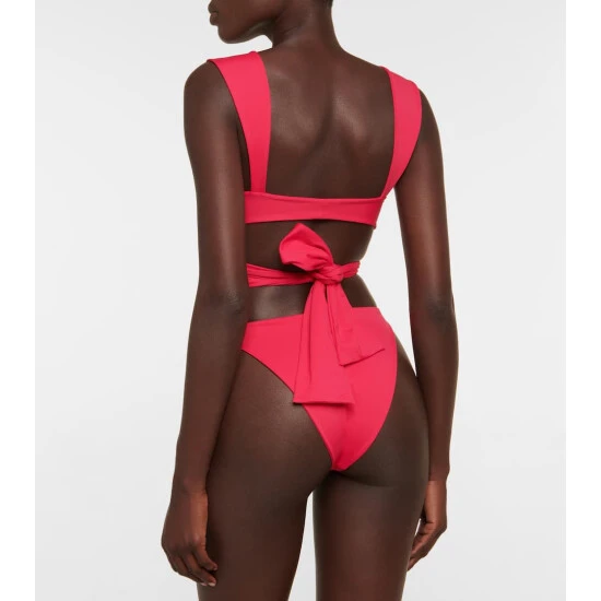 Magda Butrym Wrap-tie Bikini Top - Image 2