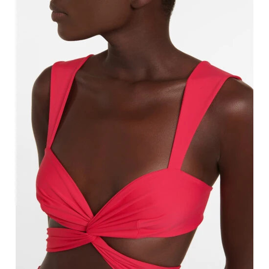 Magda Butrym Wrap-tie Bikini Top - Image 3