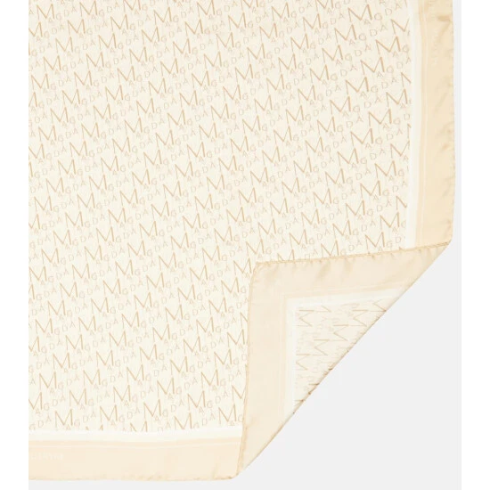 Magda Butrym Logo Jacquard Silk Scarf - Image 4