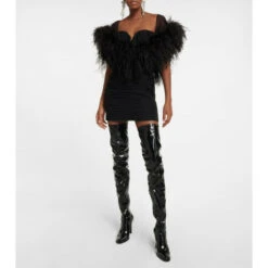 Magda Butrym Patent Leather Boots