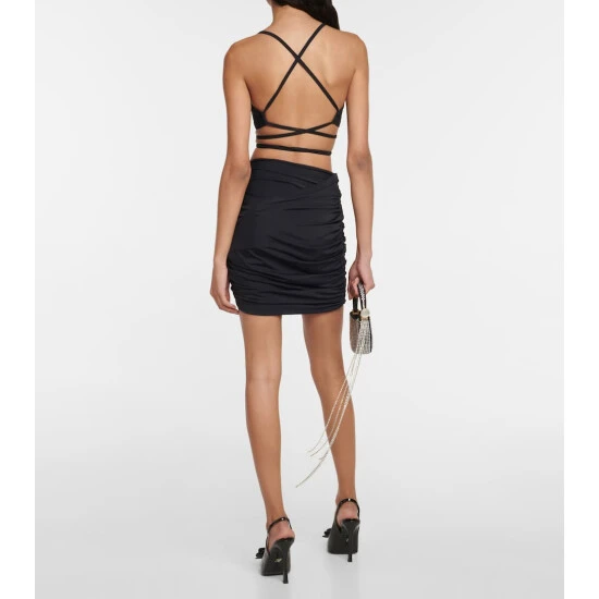 Magda Butrym Gathered Swim Miniskirt - Image 2