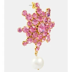 Magda Butrym Embellished Earrings With Pearls