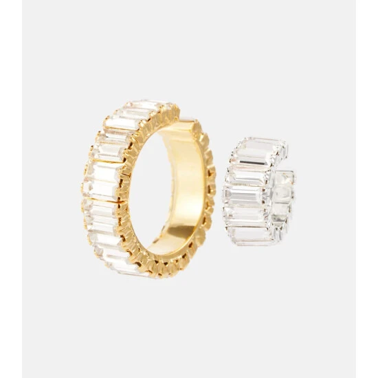 Magda Butrym Set Of 2 Embellished Ear Cuffs - Image 4