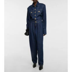 Magda Butrym Cropped Denim Jacket