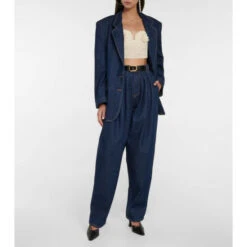 Magda Butrym Oversized Denim Blazer