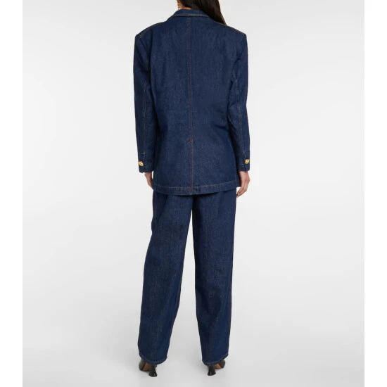 Magda Butrym Oversized Denim Blazer - Image 2
