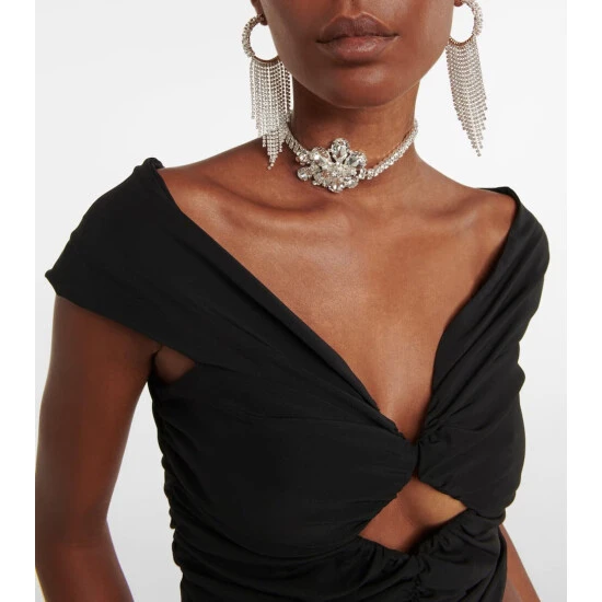 Magda Butrym Crystal-embellished Choker - Image 2