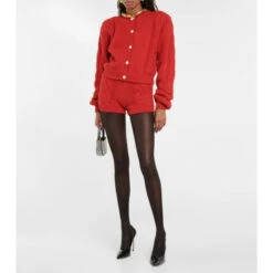 Magda Butrym Embellished Cashmere Cardigan