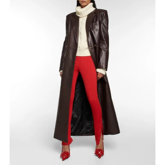 Magda Butrym Cable-knit Turtleneck Sweater