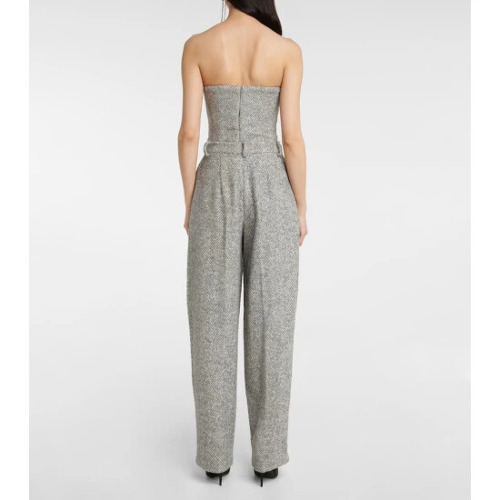 Magda Butrym Wool-blend Tweed Bustier - Image 2