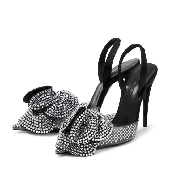 Magda Butrym Embellished Slingback Pumps - Image 4