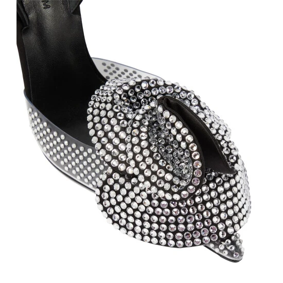 Magda Butrym Embellished Slingback Pumps - Image 5